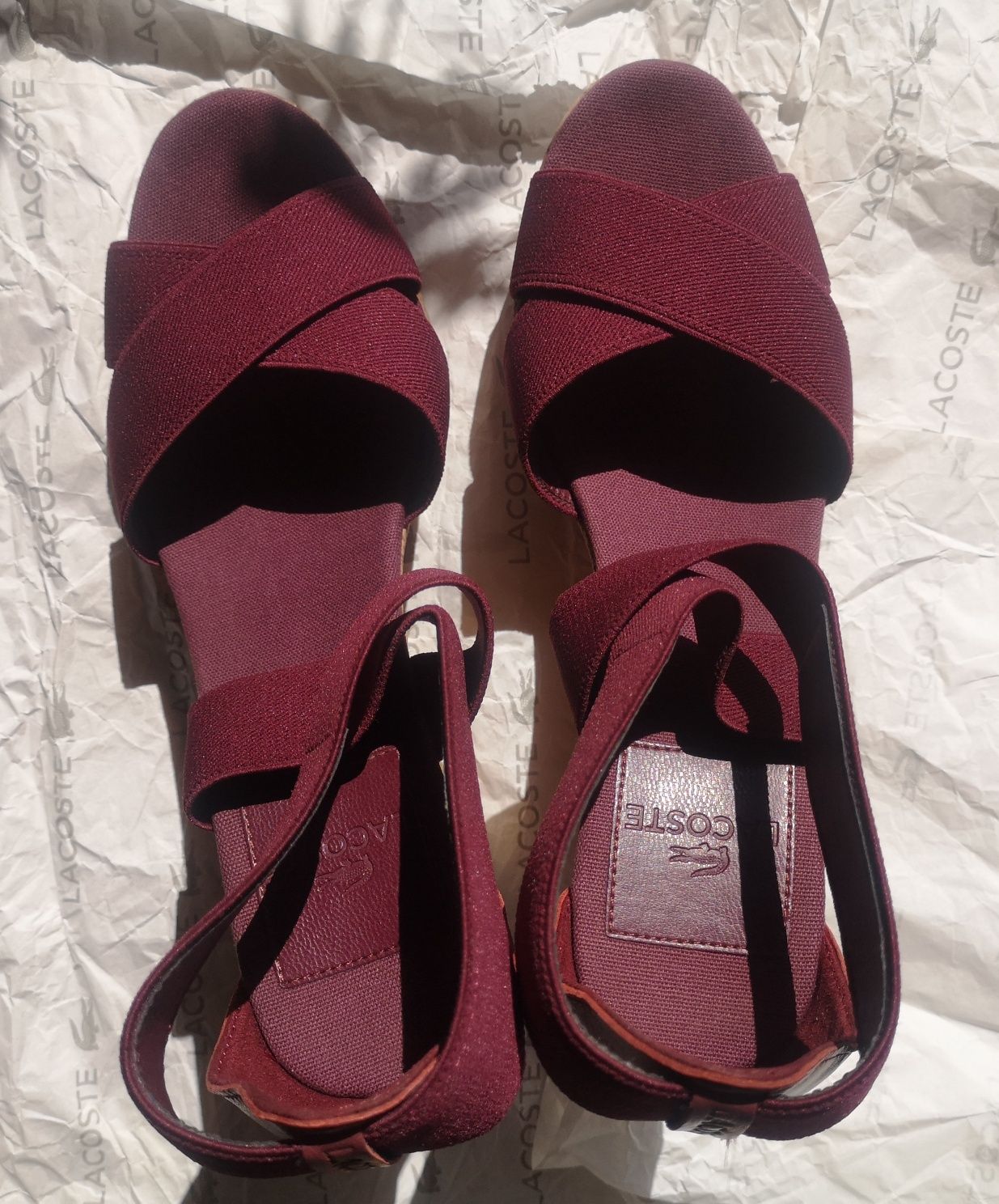 Lacoste damskie na lato Juinette