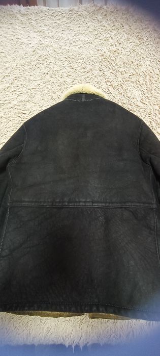 Мужская дублёнка з натуральной овчины