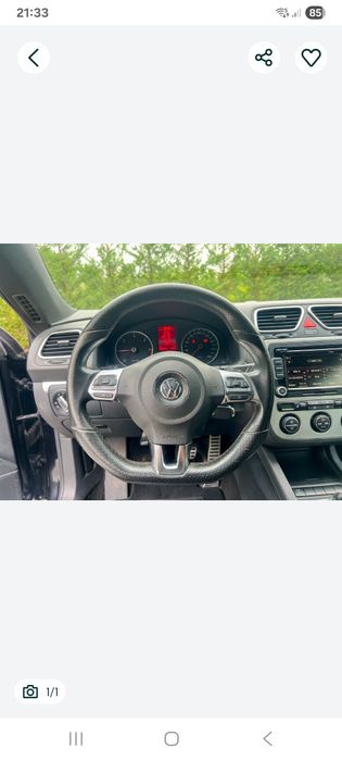 Volante vw golf 6 gti com patilhas