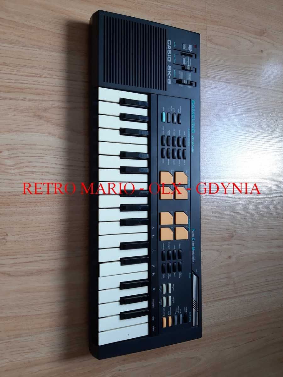 Casio SK-5 (Japan-1987) - Portable Sampler Sampling Keyboard