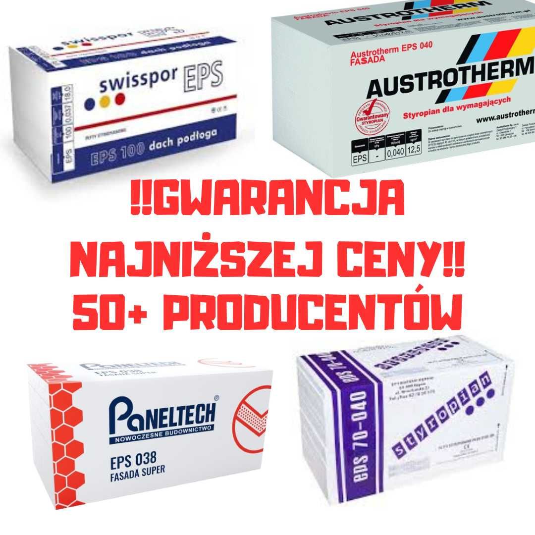 GWARANCJA najniższej ceny STYROPIAN 50+ producentów darmowa dostawa