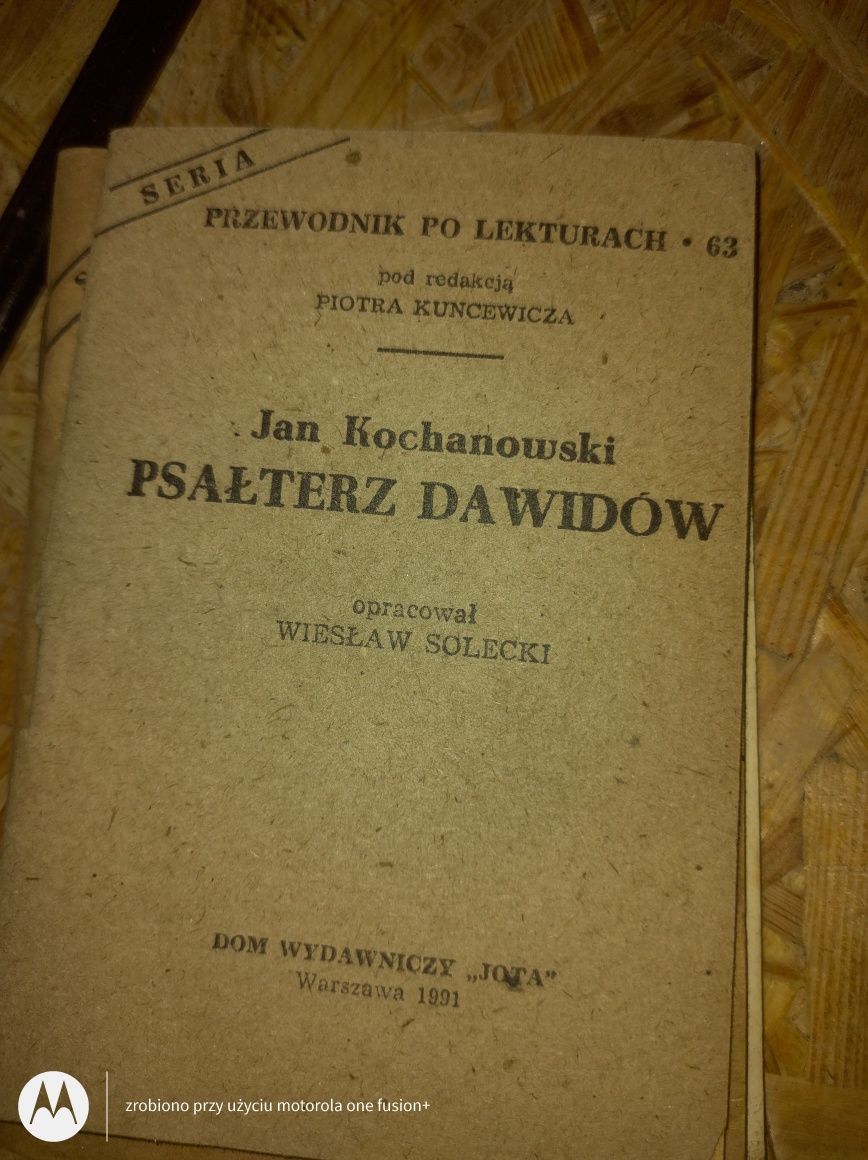 Psałterz Dawidów opracowanie
