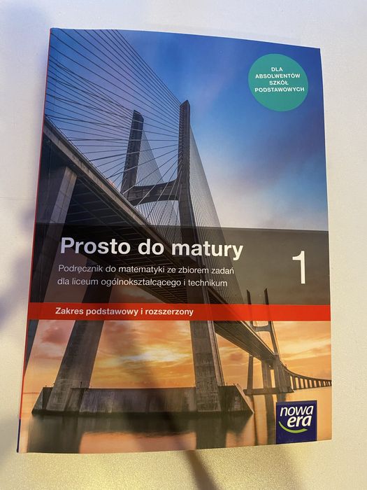 Prosto do matury 1 - podręcznik do matematyki ze zbiorem zadań
