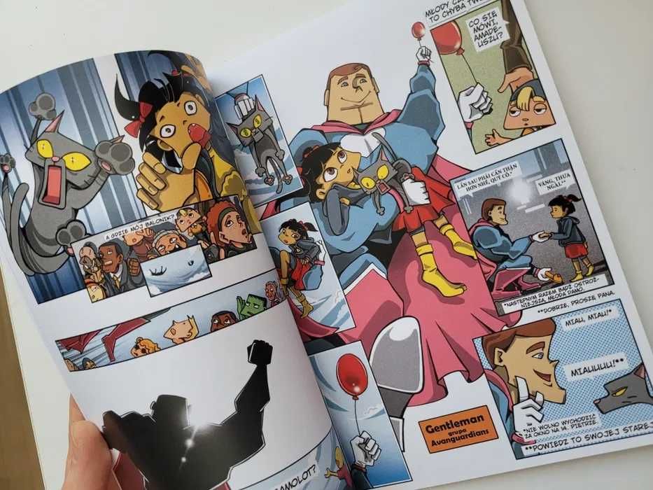 Komiks Vice Versum Superbohaterski parodia Marvel