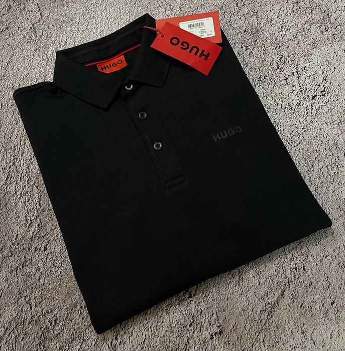 Лонгслів Hugo Boss. Поло з довгим рукавом Hugo Boss