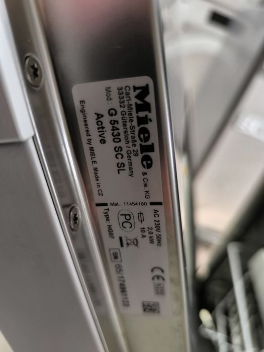 Посудомийна машина (45cm)  Miele G 5430 SC SL