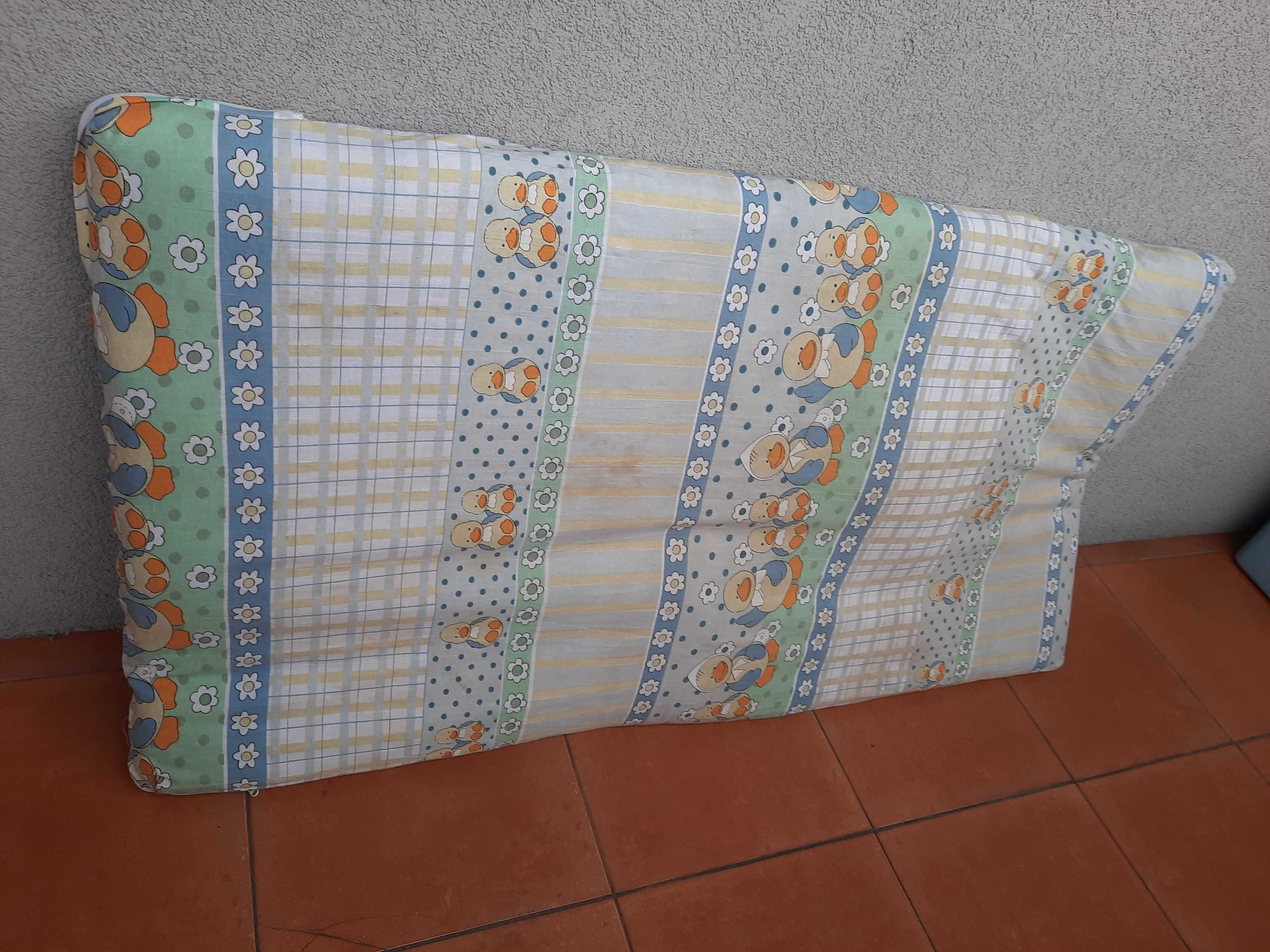 Materac dla dziecka dziecięcy łóżeczka  115x60 Kokos pokorowiec zamek