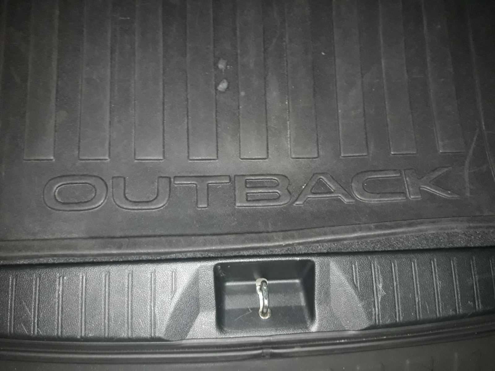 Subaru Outback коврик в багажник