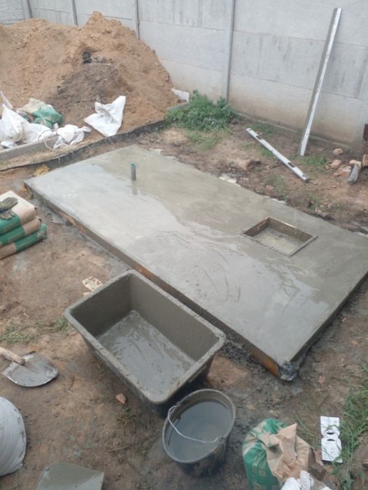 Сливная яма под ключ 18000