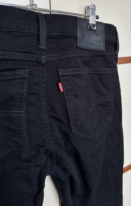 Jeansy Levis czarne 32/32