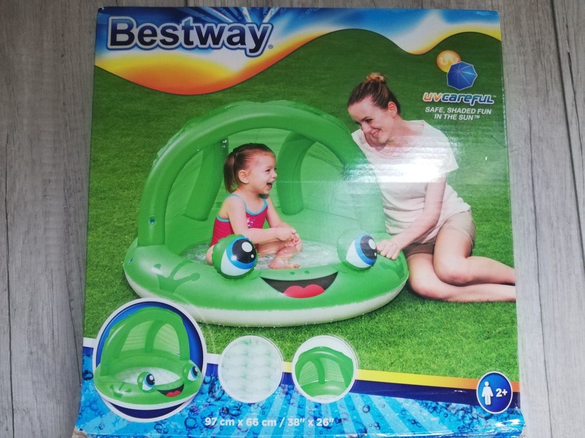 Sprzedam basen dla dzieci  żabka wraz z kołem do pływania