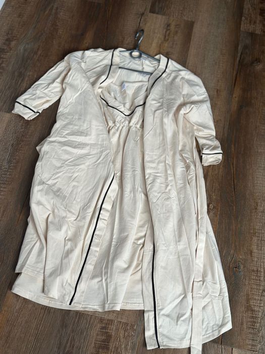 Сорочка та халат в пологовий