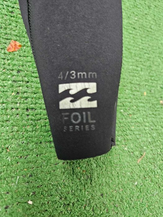 Fato Surf Wetsuit Billabong 4/3mm FOIL series neoprene homen, tmanho M