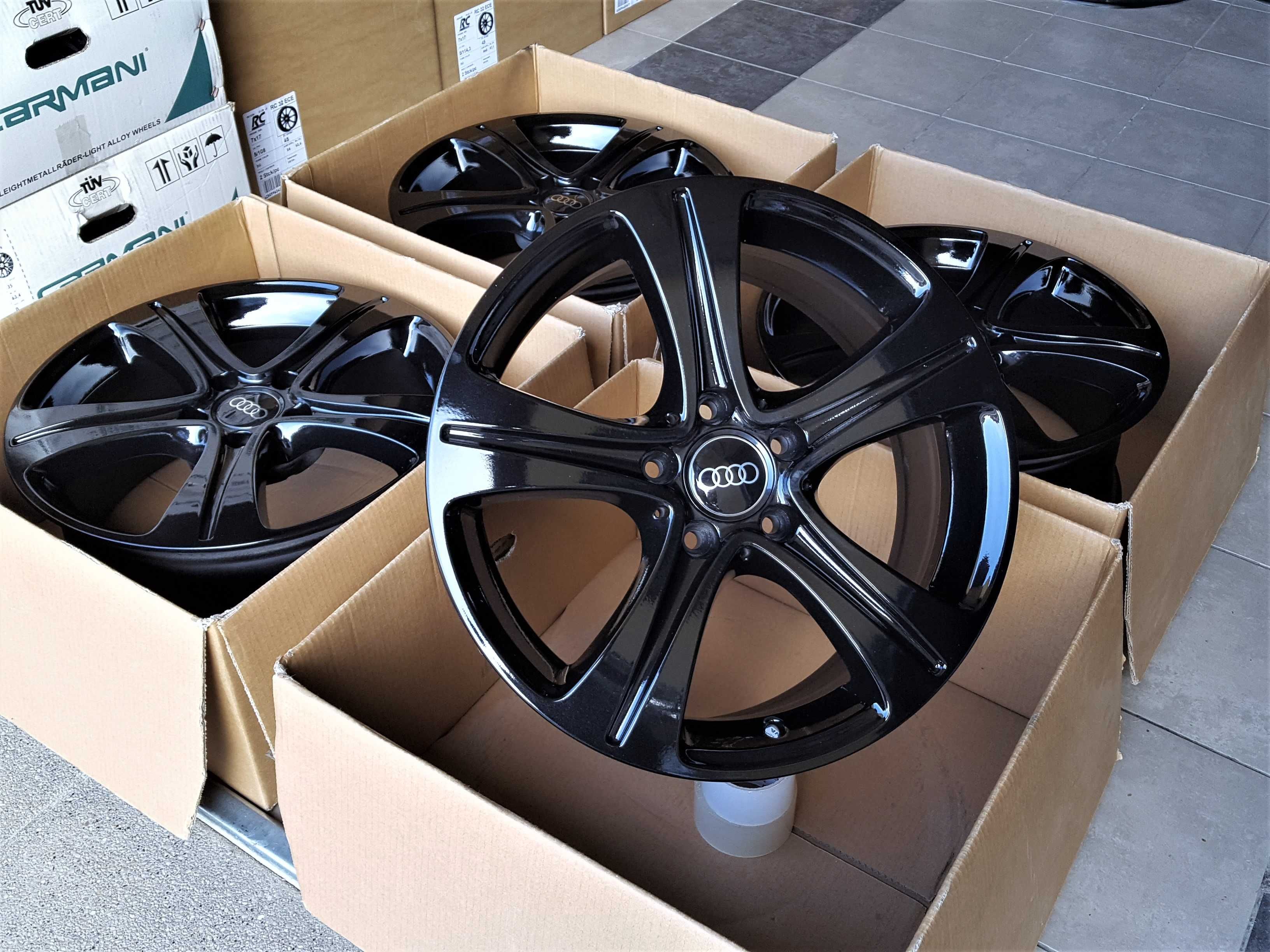 Alufelgi 17 5x112 Audi A3 A4 Q2 Q3 Seat Leon Exeo Altea Ateca 217#