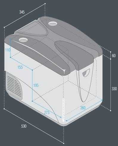 Lodówka zamrażarka 29L Vitrifrigo przenośna sprężarkowa 12/24V Danfoss