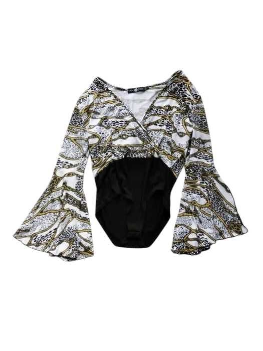 Stylowe body Daisy Street 40,L vintage szerokie rękawy