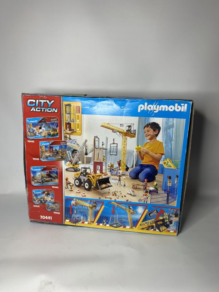 Будівельний кран Playmobil City Action  на дистанційному керувані