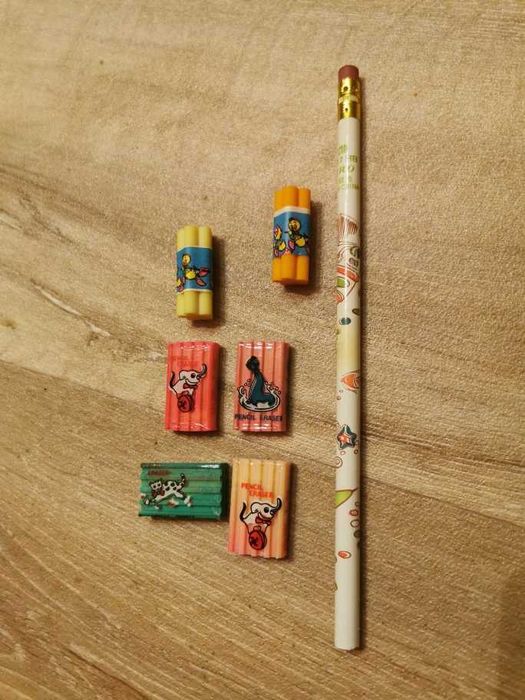 Gumki chińskie, PRL i ołówek chiński