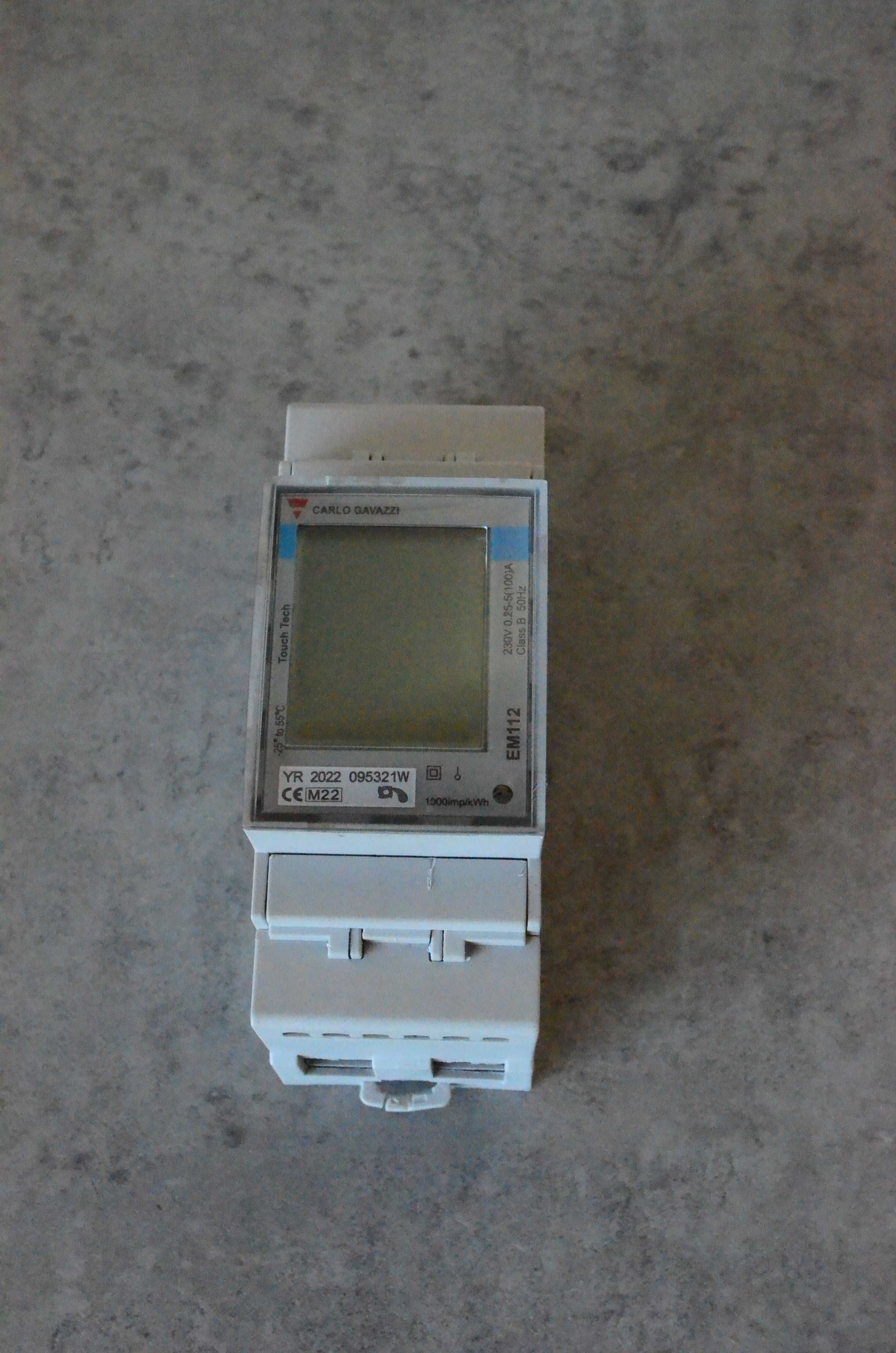 Miernik energii EM112 szyna DIN jednofazowy wyj. Modbus RS485 230 VAC