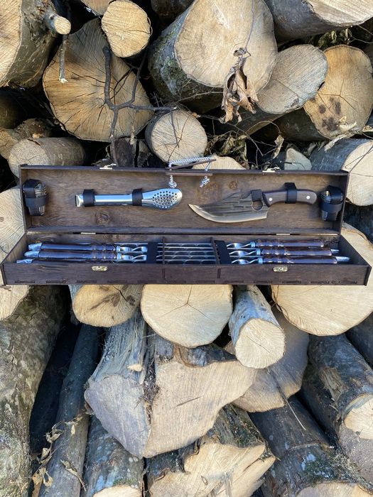 Набір шампурів подарунок який не буде стояти на полиці