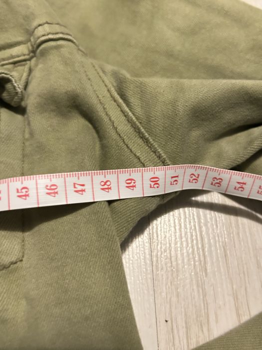 Kurtka dżinsowa ramoneska zielona L