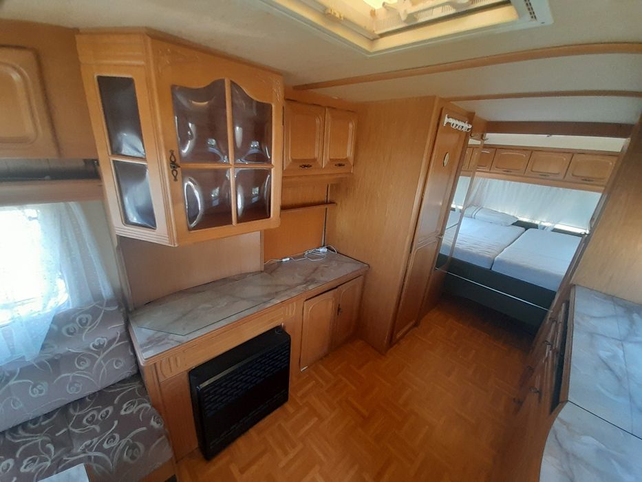 Przyczepa kempingowa transport