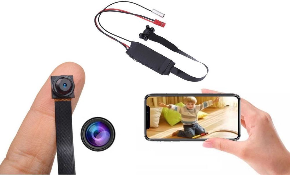 Mini kamera szpiegowska IP HD Wifi ukryta detekcja