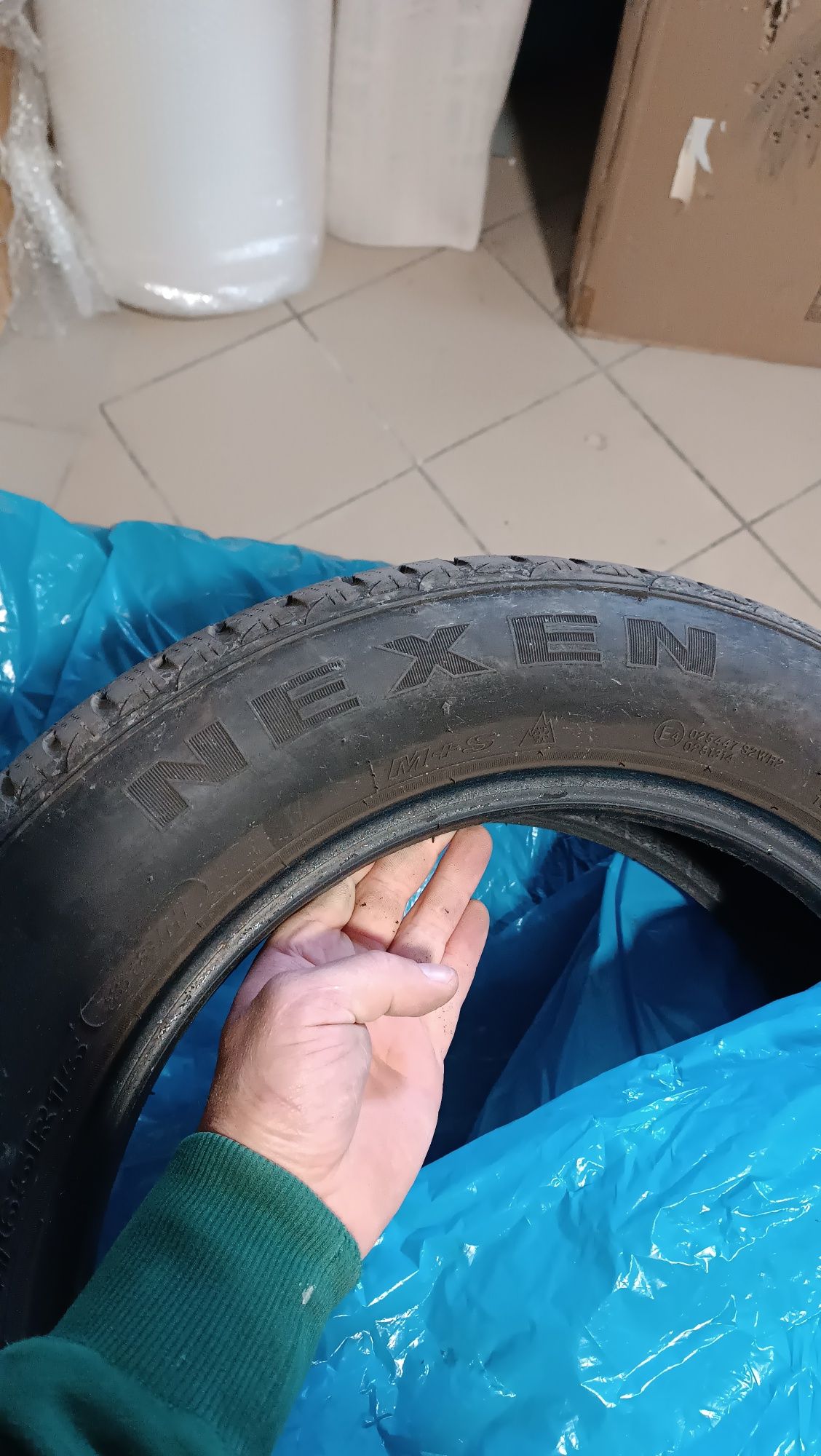 4 opony Nexen zimowe r15 185/65