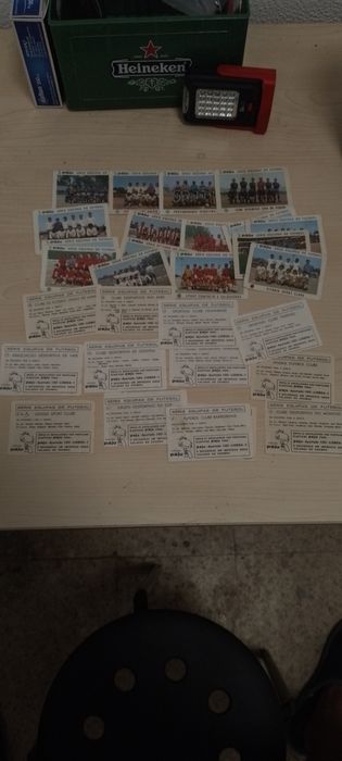 Cromos equipas pajú