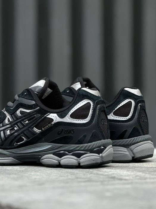 ТОП! ASICS Gel-NYC Black Silver Gore-Tex , ASICS Gel-NYC , Асікс