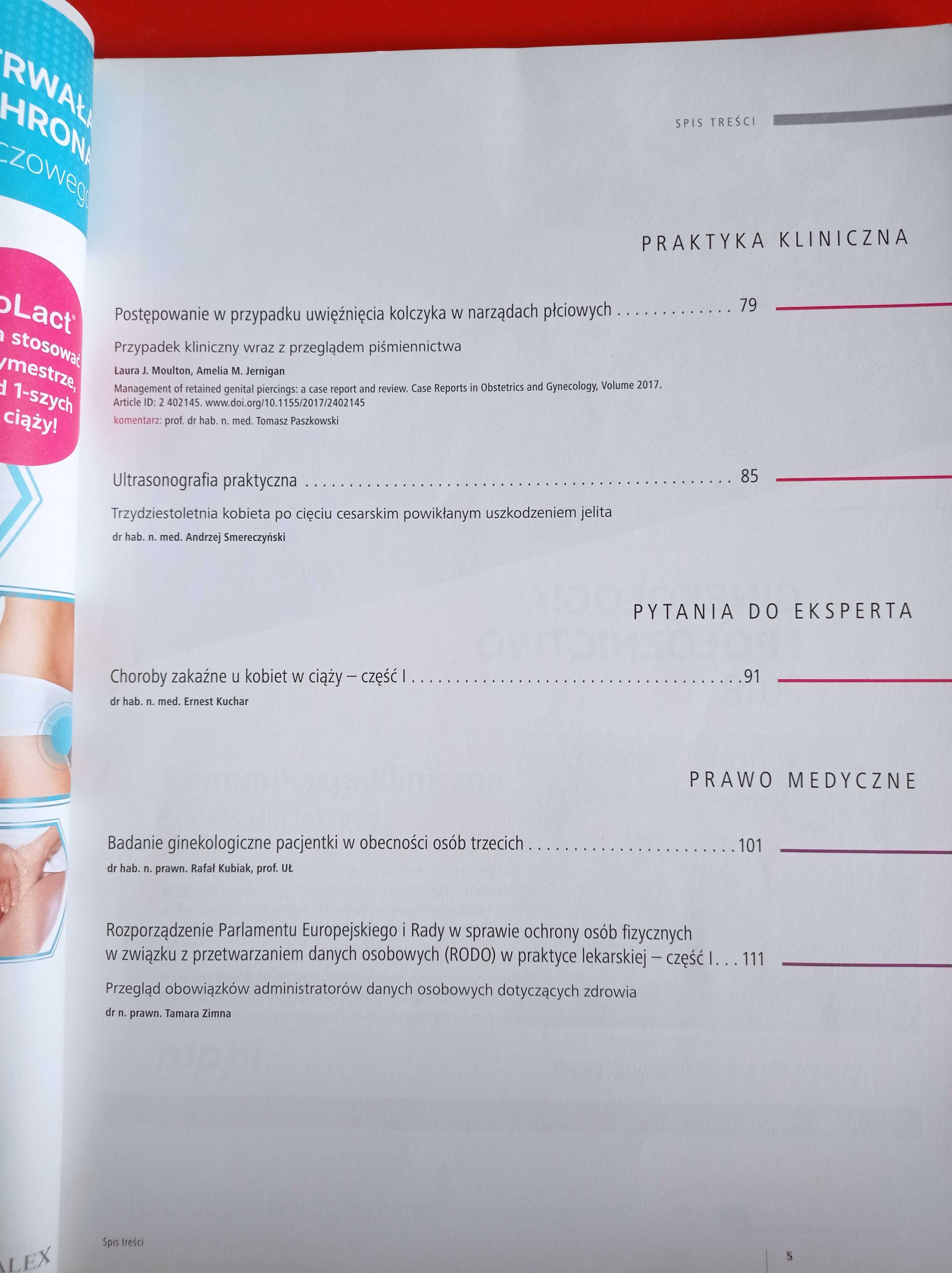 Ginekologia i Położnictwo 3/2018, maj-czerwiec 2018
