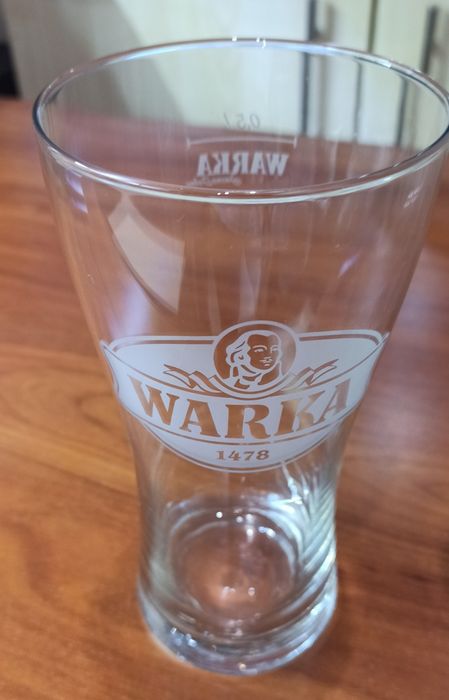 Szklanka do piwa 0,5 l Warka