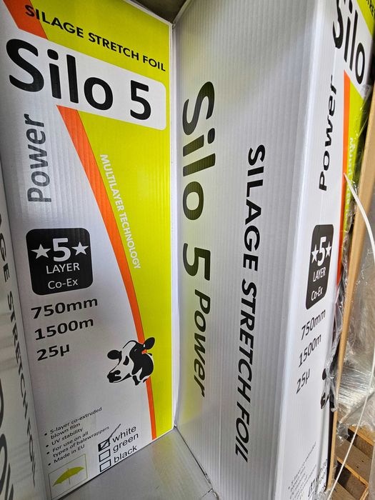 Folia SILO  5 power biała 750 /1500 Wyprzedaż