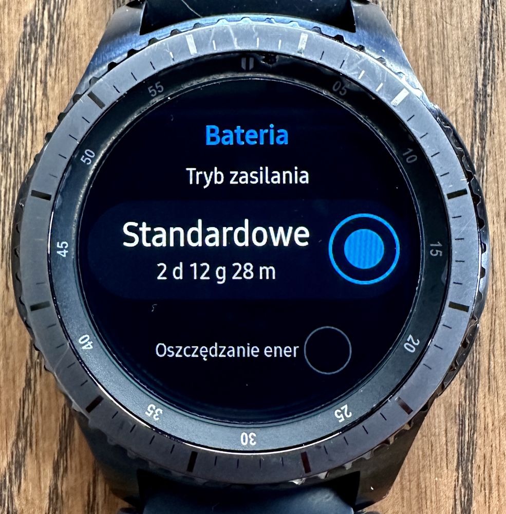 Smartwatch Samsung Gear S3 frontier.