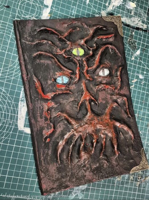 Крафтовий Horror блокнот