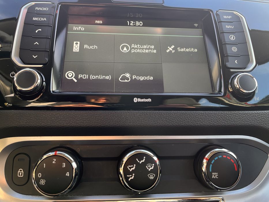 Kia Rio Benzyna Ekran Kamera Cofania