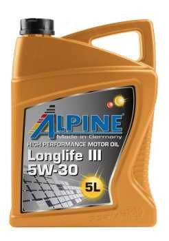 Моторна олива Alpine Longlife III 5W30 5л