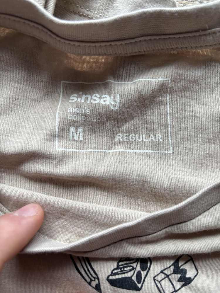 Męska koszulka Sinsay
