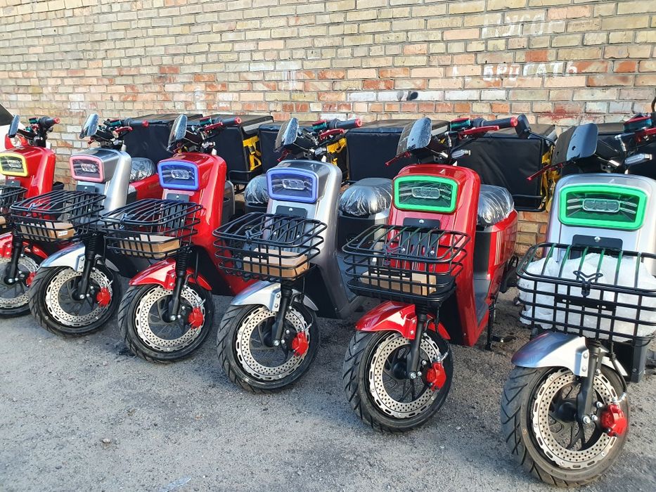 Електроскутер Dominator 1000W електричний купить мопед = ямаха гир