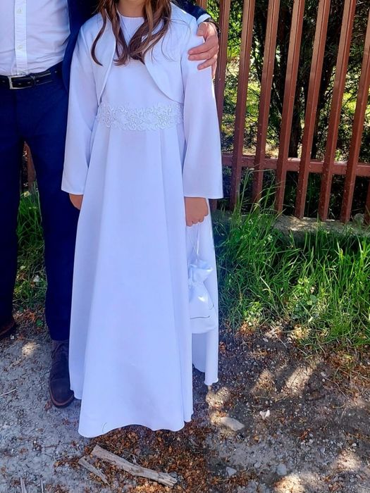 Sukienka,alba komunijna dziewczęca.