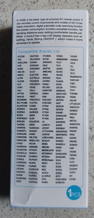 Универсальный пульт для кондиционера более 1000 моделей.