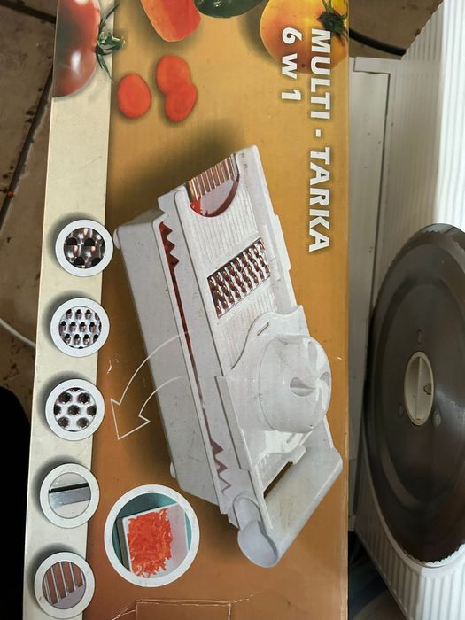 Tarka do warzyw i owoców żywności  6w1 nowa