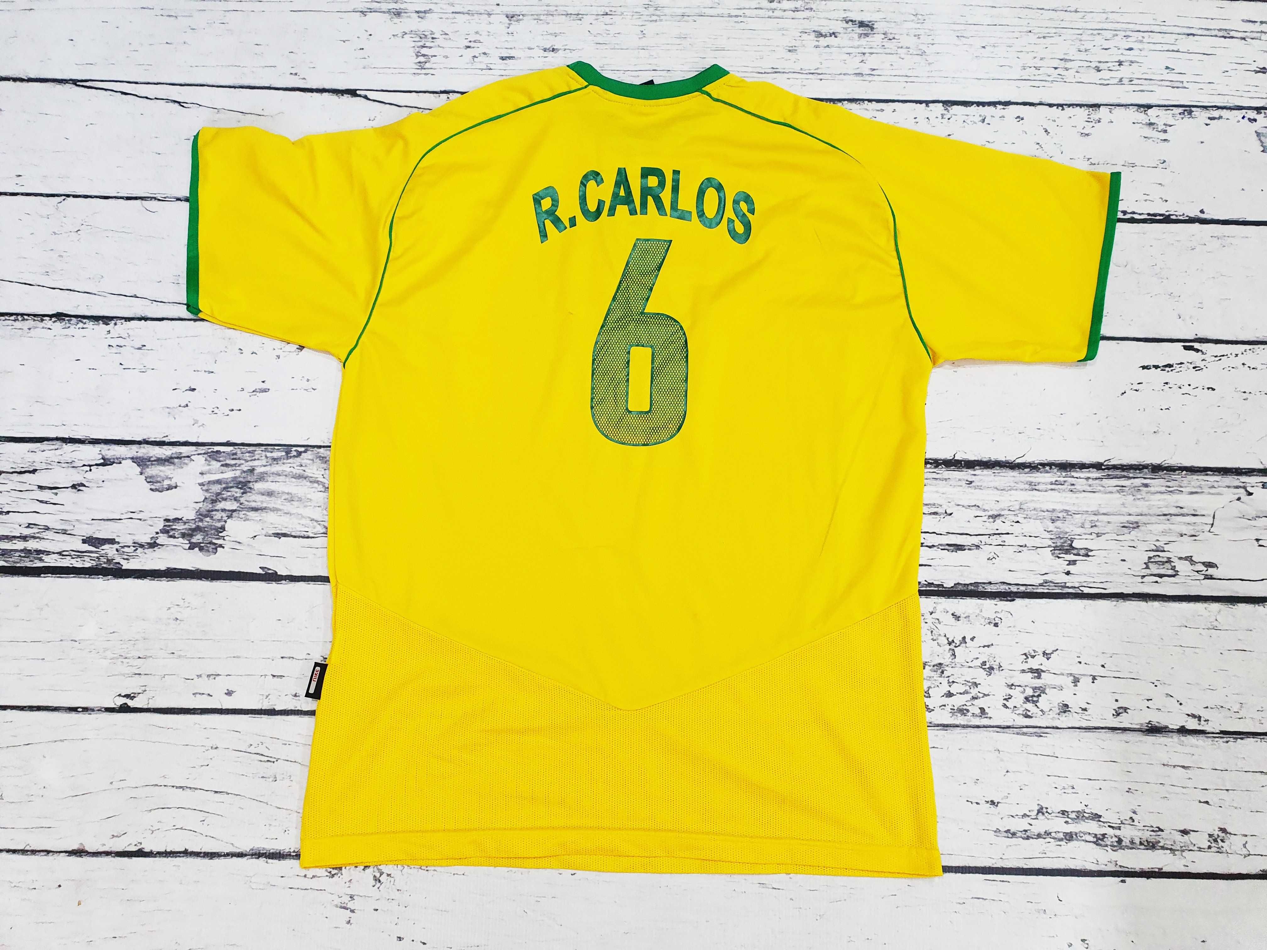 NIKE * Brazylia * 6' ROBERTO CARLOS * koszulka * męska * XL