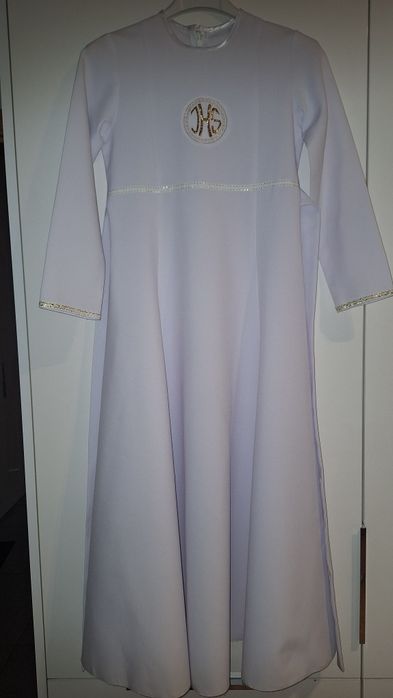 Alba komunijna biała stan idealny