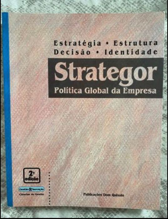 Livro Strategor - Política Global da Empresa