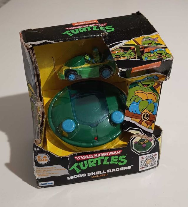 Wojownicze Żółwie Ninja Samochodzik zdalnie sterowany Leonardo.