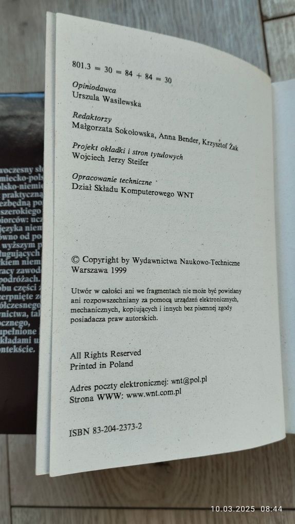 Słownik niemiecko-polski polsko-niemiecki
