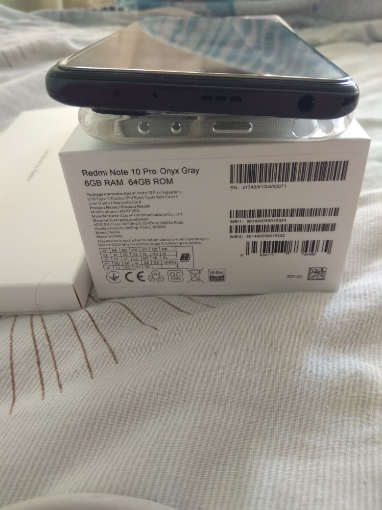 Redmi note 10 pro 6/64
