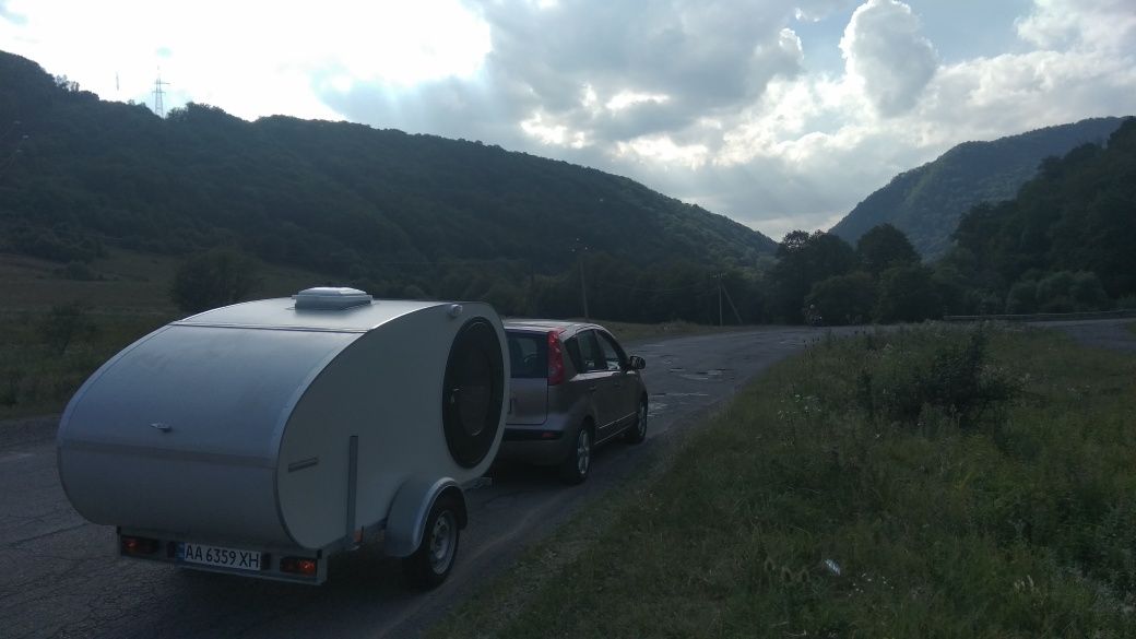 Дім на колесах. Teardrop camper