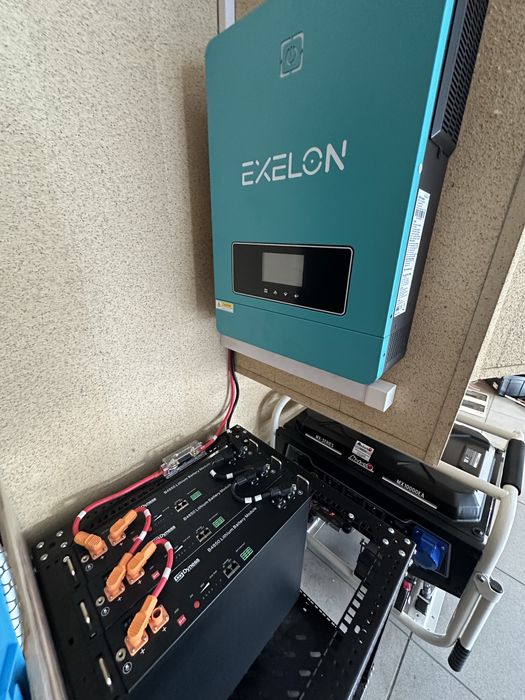 Продаж та монтаж гібридних інверторів. Системи резервного живлення